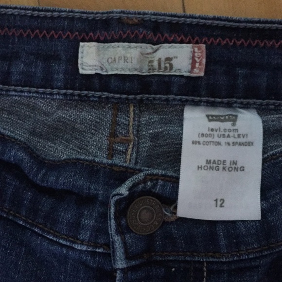 Levi capris size 12 - Picture 3 of 3